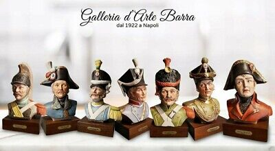 Fortuna Porcelaine De Capodimonte Gnomes Porte- Fortuna Collection De 6 Pezzi Rare 