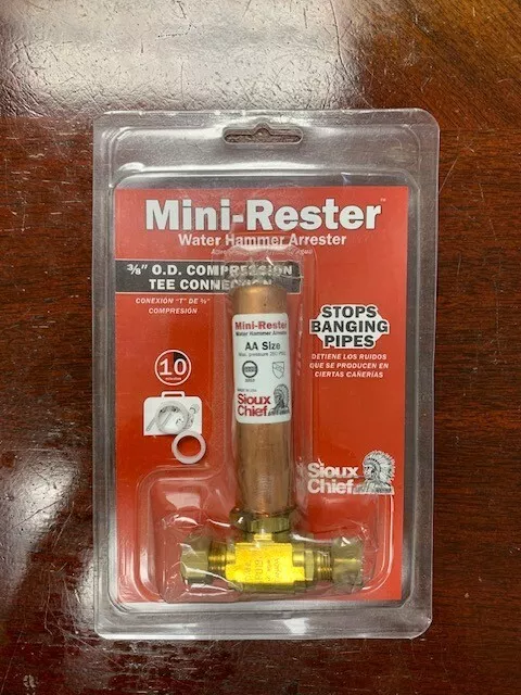 Sioux Chief Mini-Rester 3/8-Inch OD Compression Water Hammer Arrester