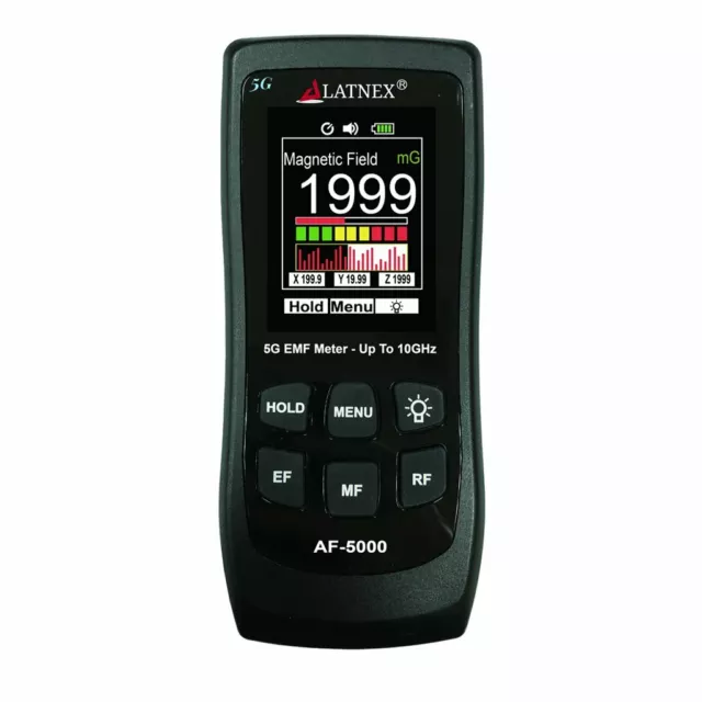 Multi-Field EMF Meter AF-3500: RF Strength/ Electromagnetic Radiation Detector