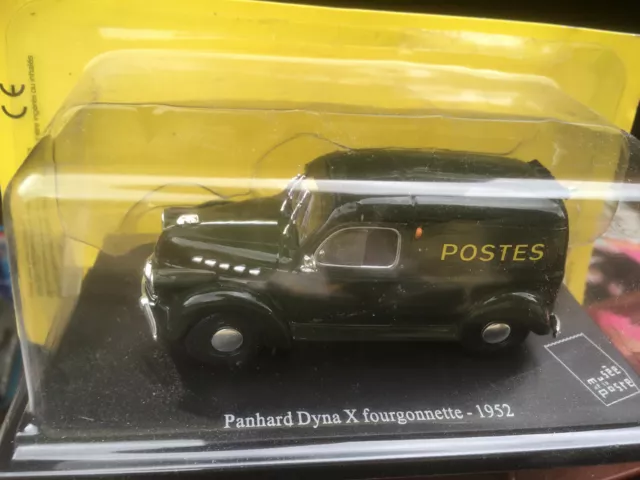 PANHARD DYNA X FOURGONNETTE LA POSTE 1952 1/43 Neuf en boite E101