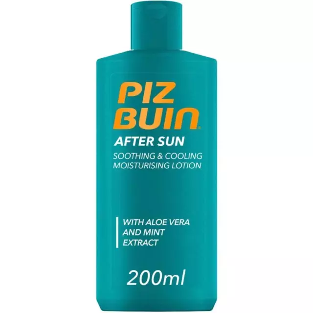 Piz Buin - Crema Corpo Dopo Sole Estate After Sun Lenitivo Aloe Vera 200 ml