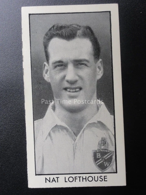 No.31 NAT LOFTHOUSE - Football Stars by D.C. Thomson & Co 1957