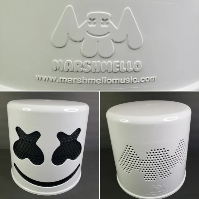 RARE AUTHENTIC 10.5" Tall DJ Marshmello Helmet Headgear Cosplay Mask High Qualit