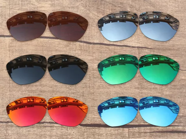 Vonxyz Polarized Replacement Lenses for-Oakley Frogskins XS OJ9006 Sunglasses