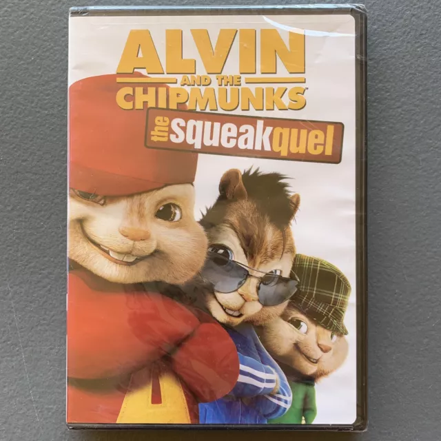 Alvin and the Chipmunks: The Squeakquel  DVD 2009 Widescreen New and Sealed