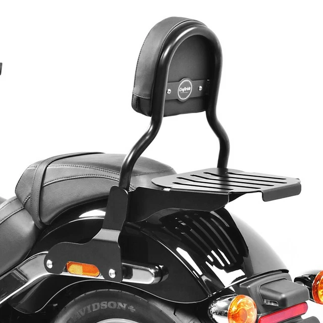 Sissybar Pour Harley-Davidson Street Glide FLHX 2007-2008 - Longueur 275mm, Largeur 145mm