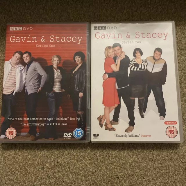 GAVIN AND STACEY Series 1 & 2 DVD’s Comedy in case EUR 2,89 PicClick IT