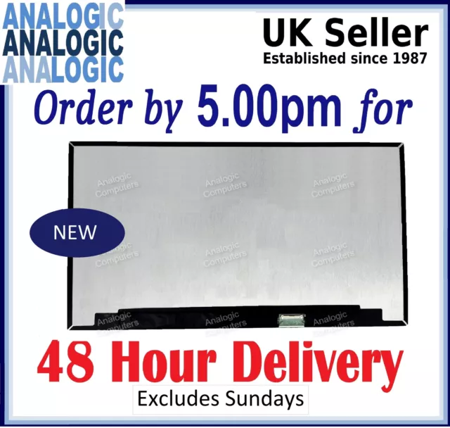 New Compatible For DELL HN4TM 14" LED LCD Notebook Screen IPS FHD Display Panel
