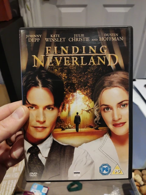 FINDING NEVERLAND - Johnny Depp = Kate Winslet - PAL VHS Video Tape