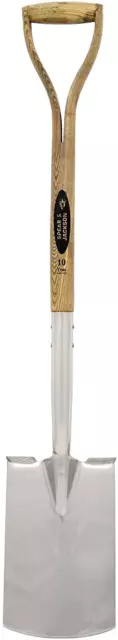 Spear & Jackson 4450DS Traditional Wooden Handled, Stainless Steel Digging Spade