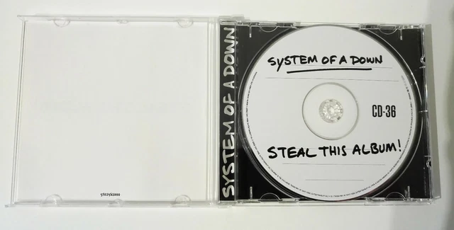 CD SYSTEM OF A Down " Steal This Album !" EUR 3,40 - PicClick FR