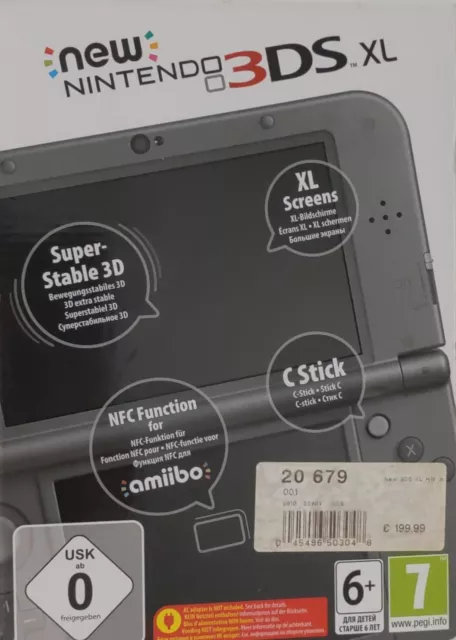 New Nintendo 3DS XL Handheld-Spielkonsole - Zustand: Akzeptabel