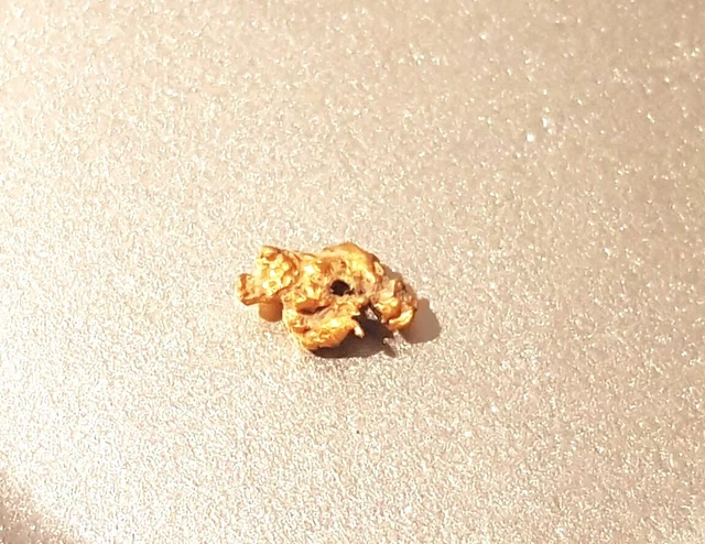 Natural Australian Gold Nugget - 0.36 Grams, Hand Prospected, High Quality 18k-22k