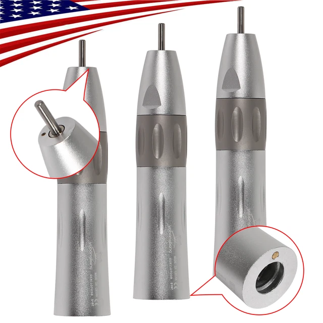 1-3 Dental Low Speed Straight Handpiece NoseCone Inner Water 1:1 fit NSK DK