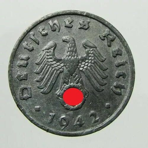 Reichspfennig Münze - Drittes Reich / Deutsches Reich / Wk Ii.