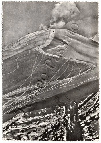 Cartolina di Mera, grande pista - Vercelli, 1962