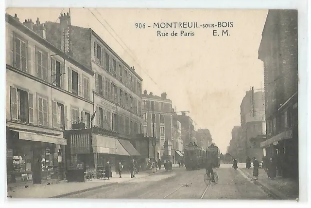 93 Montreuil Sous Bois , Rue De Paris