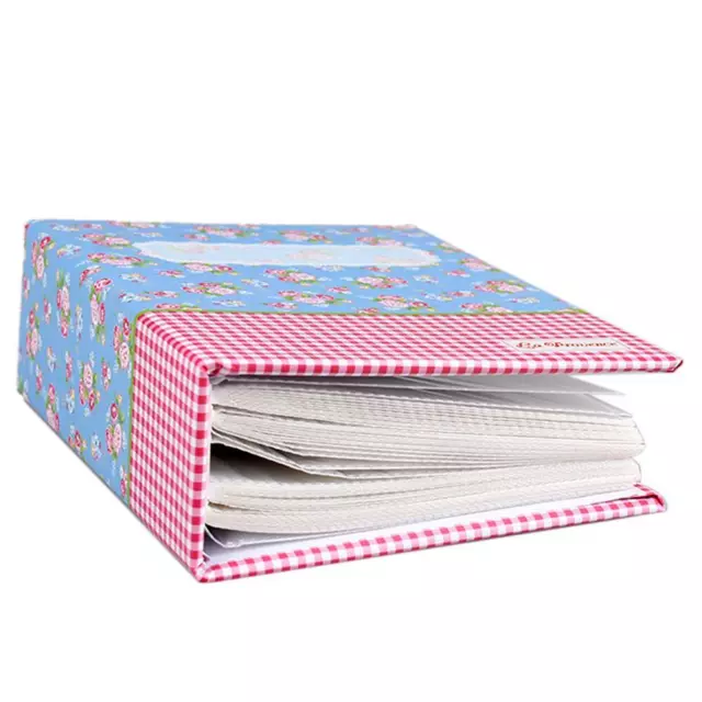 LF# Floral Cover Insert Album Plug-in 4R 100 Sheets Photo Booklet for Kids Child