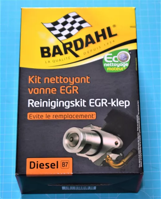 kit nettoyant vanne EGR spray 400ml + flacon 300 ml BARDAHL neuf