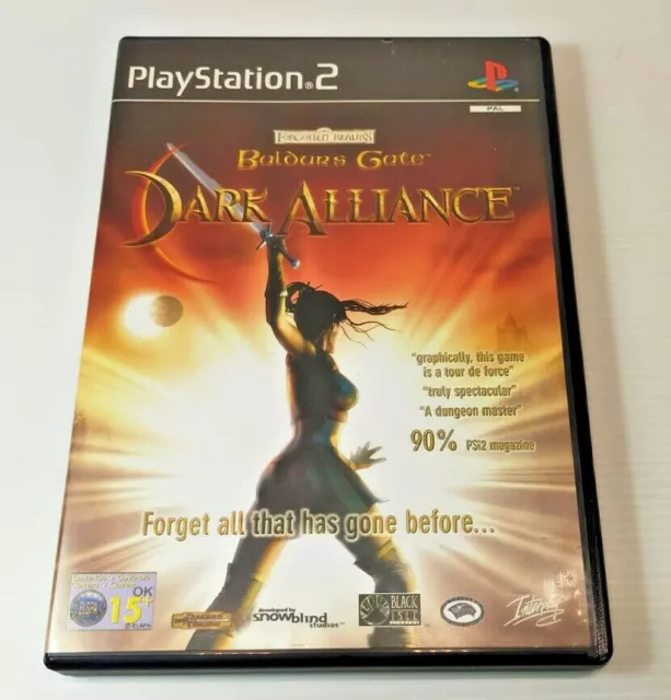 Playstation 2 baldur's sales gate dark alliance