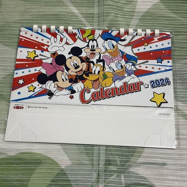 DISNEY DAI ICHI Life Desk Calendar 2024 2025 30.14 PicClick