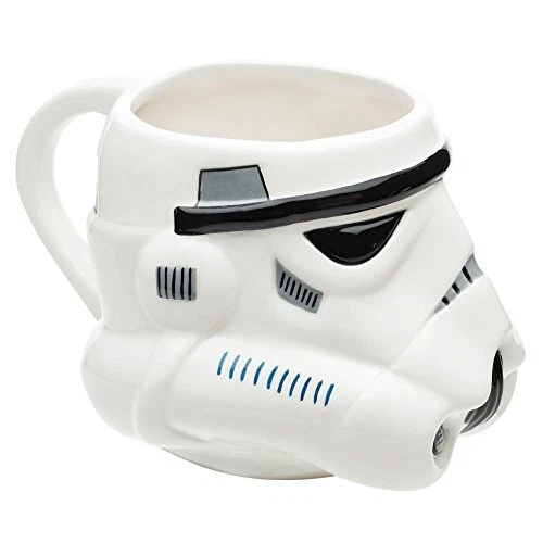 Zak Designs Star Wars Ep4 Stormtrooper Unique 3D Character Sculpted Ceramic C...