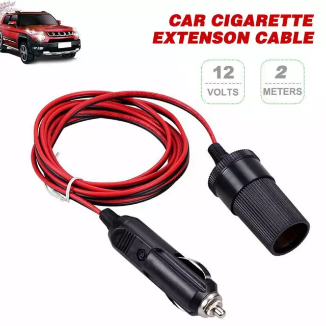 Accendisigari auto 5M 12V cavo di prolunga adattatore presa caricabatterie piombo'