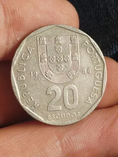 20 Escudos 1988 Portugal Coin Kayihan Coins T96