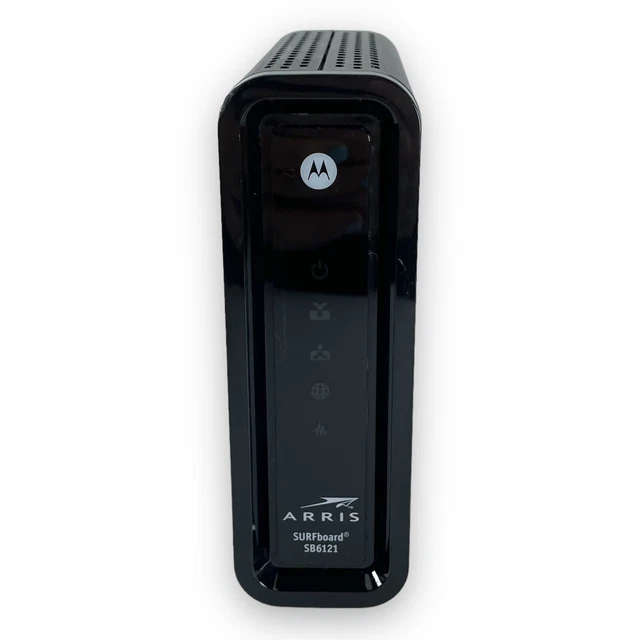 ARRIS SURFBOARD CABLE Modem DOCSIS 3.0 200 Series Model SB6121 No AC