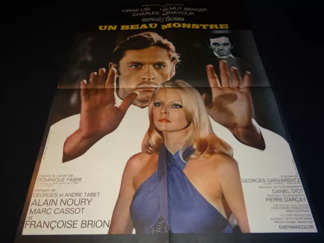 UN BEAU MONSTRE charles aznavour virna lisi affiche cinema 1970