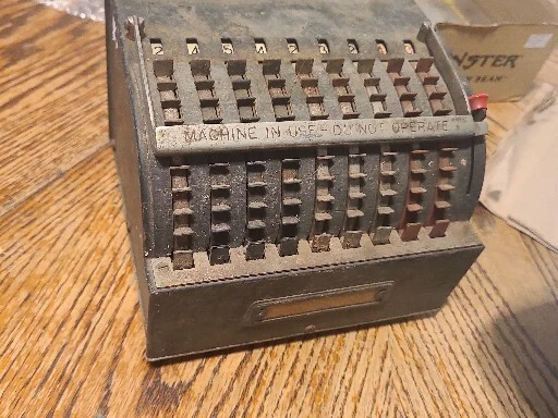 1921 STAR ADDING Machine Serial 16588 $29.99 - PicClick