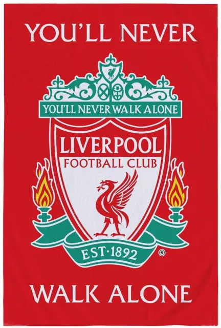 LIVERPOOL Fleece Blanket FC Football Super Soft Fleece Bed Throw