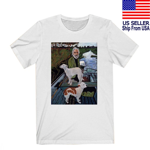 Goodfellas Painting Old Man Movie TV Show Men's White T-Shirt Size S to XL