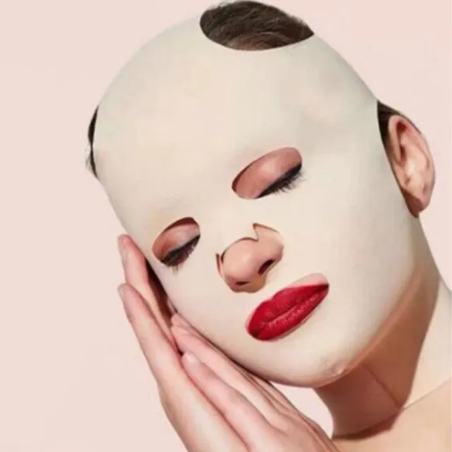 Face Lift V Shaper Facial Slimming Bandage Chin Cheek Belt Anti Wrinkle St~m'