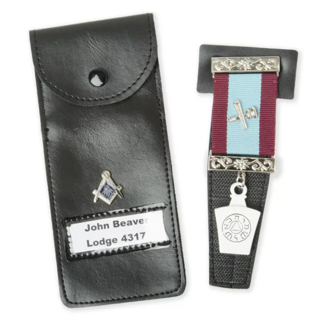 NEW Masonic Jewel Holder Case Craft, Mark. RA, Knights, Malta