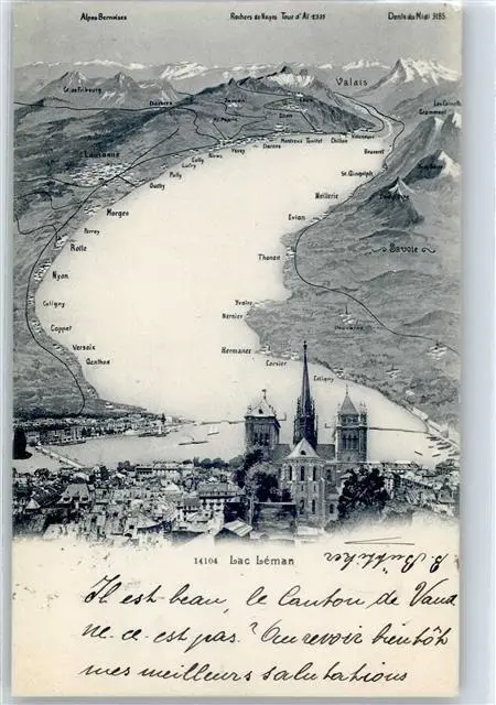 51421993 - Genève Genfer See  1904