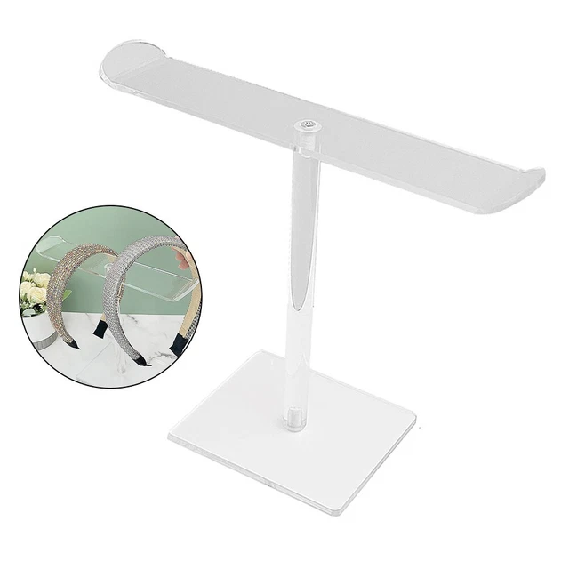 Acrylic t bar discount jewelry stand