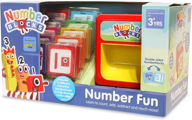 Click Number Blocks NUMBERBLOCKS AN10 TOY-COUNT with Number Blocks and Learn Basic Maths ...
