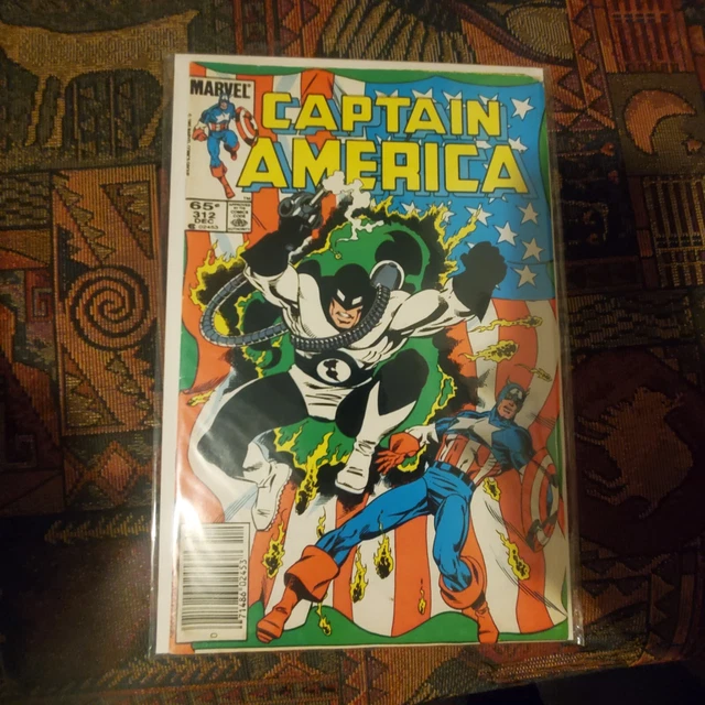 Captain America, Marvel, Dec 1985, #312, 1st App Flag-Smasher, Mark Jewelers