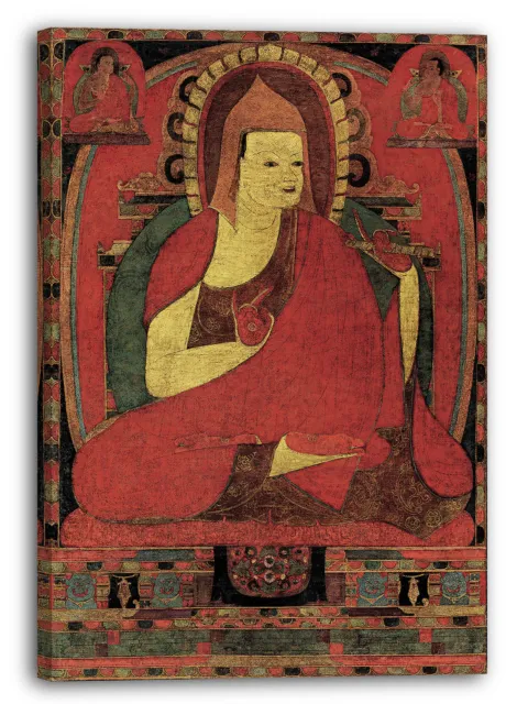 Canvas/Frames early to mid-12th century - Portrait of the Indian Monk Atisha