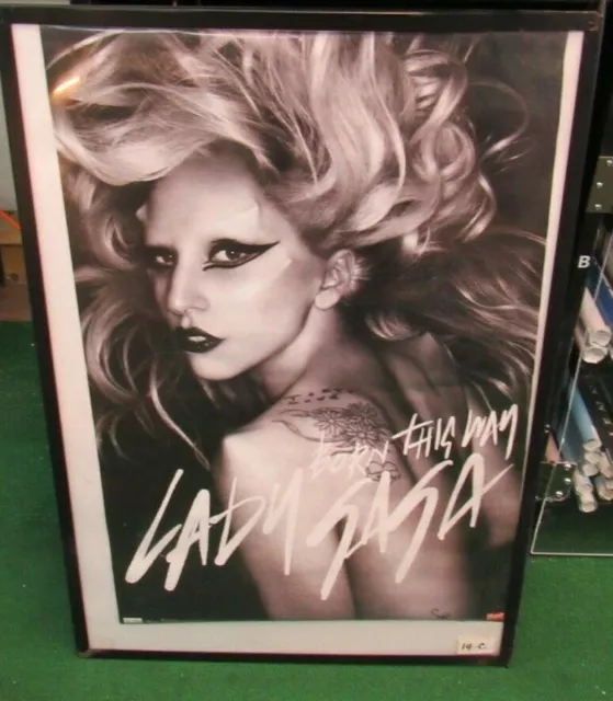 Lady Gaga Poster New 2011 Rare Vintage Collectible Oop