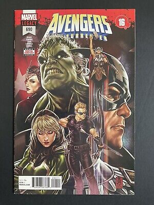 Avengers #690 Marvel Comics 2018 No Surrender 1st Print Brooks Cover A Boarded