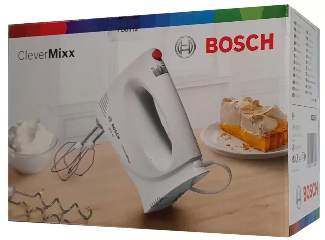 BOSCH MFQ3010 CleverMixx Handmixer weiß 300 Watt