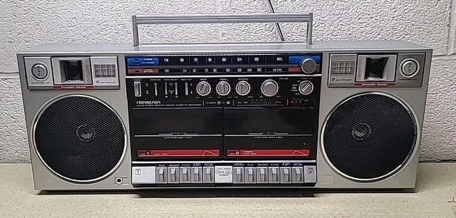 SOUNDESIGN 80’S BOOMBOX STEREO 4684 GHETTO BLASTER AM/FM/RADIO/CASSETTE ...