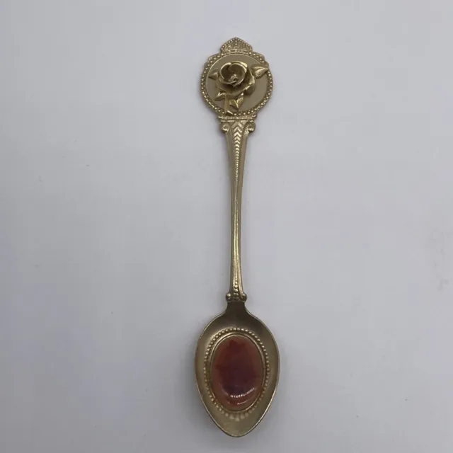 Vintage Gold Plated Collectible Mother Spoon