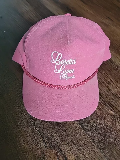 Vintage Loretta Lynn Ranch Snap Back With Braid