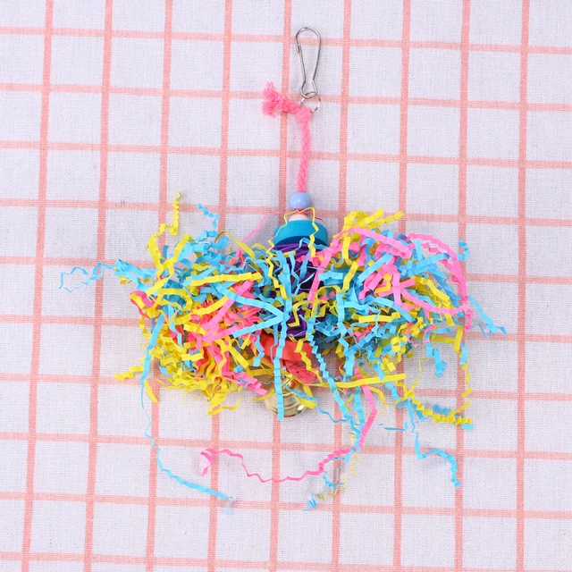 9 Pcs Papagei Spielzeug Papagei Kauen Spielzeug Vogel Biss Spielzeug 4