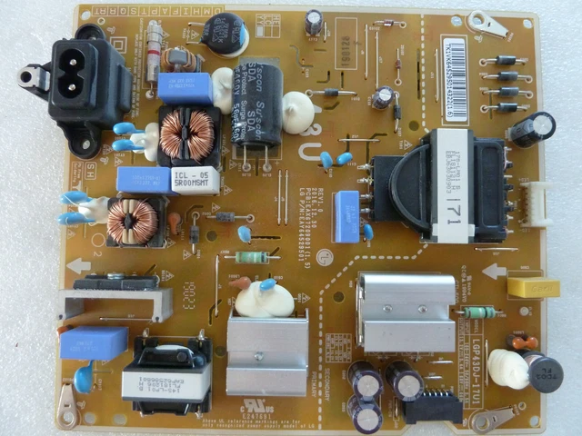 Carte D'alimentation LG Eax66472001(1.5) Pour TV 43 Pouces, Fonctionnelle
