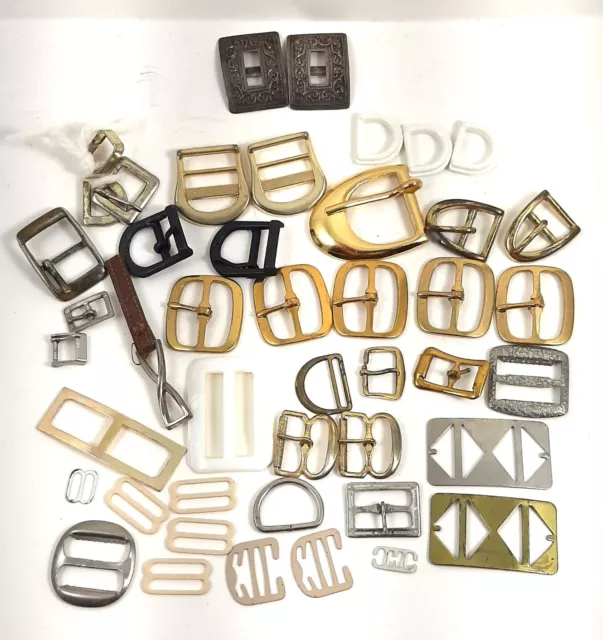 Vintage Belt Buckles Various Kinds and Sizes