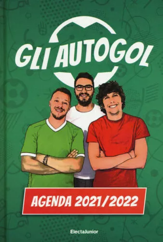 Diario agenda Gli Autogol 2021-2022, 16 mesi scuola calcio